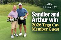 Sandler and Arthur win 2026 Tega Cay Member Guest