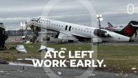 Sources: 2 Controllers Left Work Early Before Air Canada CRJ Collided With Truck
