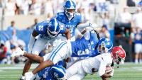 Kentucky fades after halftime in 45-17 loss to No. 12 Alabama