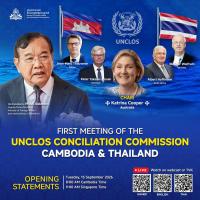 TVK to Broadcast Cambodia-Thailand UNCLOS Conciliation Meeting Live