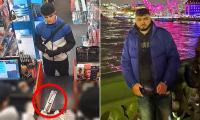 Moment Afghan refugee buys knife before travelling 150 miles to murder victim his family had accused of stalking