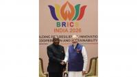 Modi, AU Chair Ndayishimiye discuss IAFS-IV at BRICS Summit meet