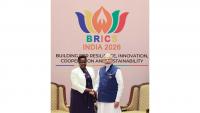 BRICS Summit: Modi, Uganda VP discuss strengthening bilateral ties