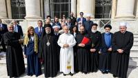 Catholic Center director meets Pope Leo XIV at the Vatican