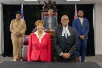 Photos: Caribbean Leaders Visit Parliament