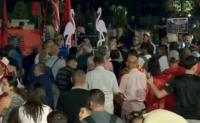 Day 106 of protest in Tirana, citizens gather outside Prime Minister’s Office