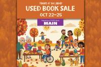Friends of the Library Fall Used Book Sale Returns to Public Library