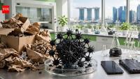 Singapore scientists turn waste paper into battery parts for smartphones and electric vehicles using a greener process