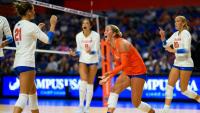 Florida volleyball sweeps Troy behind near-perfect performance from Alec Rothe
