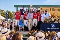 Navy holds off Red 8-7 in American Polo Classic; player taken to hospital after fall