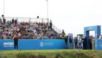 Donald Trump finds out what Irish Open fans think of him after barging onto first tee