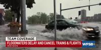 Flash flooding disrupts travel across Connecticut