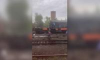 Russian drone hits train near Ukraine-Poland border after Boris Johnson passes through