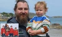 Why the islanders of Arranmore have become so smitten with one young Ukrainian toddler that they call him their 'Little Star' - and it's not JUST because he speaks fluent Irish