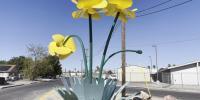 Public art sculpture honors artist’s Latino heritage in east Las Vegas