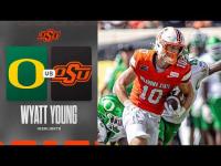 Oklahoma State vs Oregon: Wyatt Young Highlights