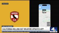 California rolling out wildfire updates app