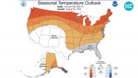 NOAA winter weather forecast map: Which US states could see more rain and snow this year?