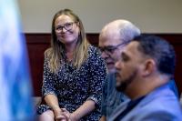 City Commissioners speak at student-organized discussion about controversial technology
