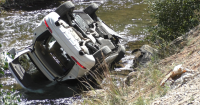 Bystanders helped pulled driver from Logan River after medical emergency, crash
