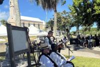 Service honours freed and enslaved Blacks