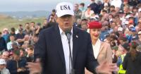 Crowd at Irish Open Roars as President Trump Announces He Is Removing All Tariffs on Irish Whiskey (VIDEO)
