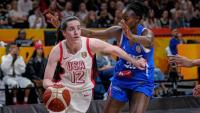 Caitlin Clark sparks late U.S. surge as Americans top France for fifth consecutive World Cup title