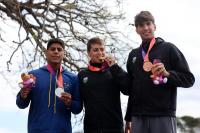 Santa Fe 2026: festejos de Ecuador y Argentina en las aguas abiertas