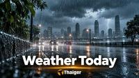 Thailand weather today, 25 October: heavy rain in 19 provinces, Bangkok a few showers