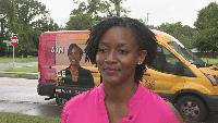 Democrat Angie Nixon campaigns in Pensacola for Florida's vacant U.S. Senate seat