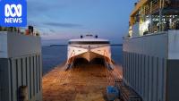 World's largest battery-electric ship arrives in new home