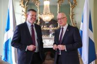 John Swinney meets nationalist leaders of Northern Ireland and Wales in Cardiff