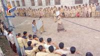 Schools in Dhamar hold rallies in support of Yemeni Armed Forces