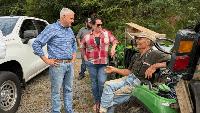 Michael Whatley tours Helene-hit Yancey County with disaster-relief nonprofit On Sept. 12, North Carolina Republican Senate candidate Michael Whatley and a humanitarian disaster relief organization visited Helene-hit Yancey County.