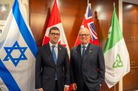 Israel’s new Toronto consul general pitches more trade with Canada, not less