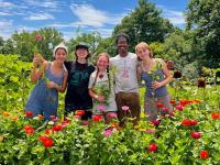 Cultivating Crops, Community: Undergraduates Spend the Summer Running Dilmun Hill Student Farm