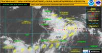 NWS advises residents to monitor Invest 90W as it continues to slowly develop near FSM