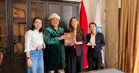 Korean artists visit regions of Kyrgyzstan and performed in Talas