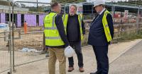 Business leader praises progress at autism charity’s County Durham farm project