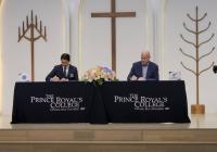 Prince Royal’s College signs New Zealand education partnerships