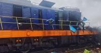 Russian drone strikes Ukrainian station shortly after train carrying Finnish politicians passes through