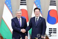 S. Korean president says hopes to deepen strategic partnership with Uzbekistan