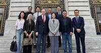 KMT lawmakers meet San Francisco officials on U.S. trip