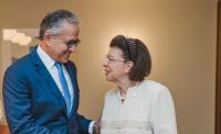Culture Minister Mendoni Meets UNESCO Director-General, Discusses Greek-UNESCO Cooperation