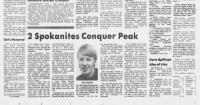 This day in history: Two men from Spokane summit Everest on new route. City’s civic auditorium looking less likely