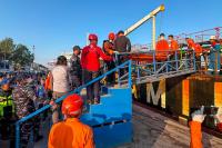Indonesia ferry search enters second day after vessel capsizes, 129 still missing