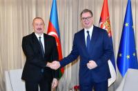 President Aleksandar Vučić highlights strong political ties between Serbia and Azerbaijan