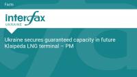 Ukraine secures guaranteed capacity in future Klaipėda LNG terminal – PM