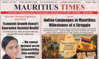 Mauritius Times ePaper Friday 4 September 2026