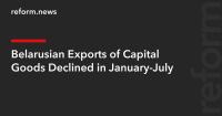 Belarusian Exports of Capital Goods Declined in January-July